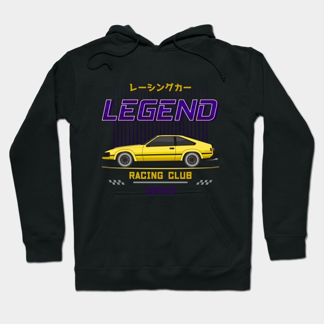 Tuner Yellow A60 Celica Superior JDM Hoodie by GoldenTuners